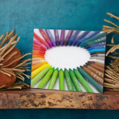 Bunte Kreidekrebse Fotoplatte (Seite)