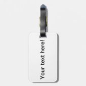 Bunte Kreidekrebse Gepäckanhänger (Rückseite vertikal)