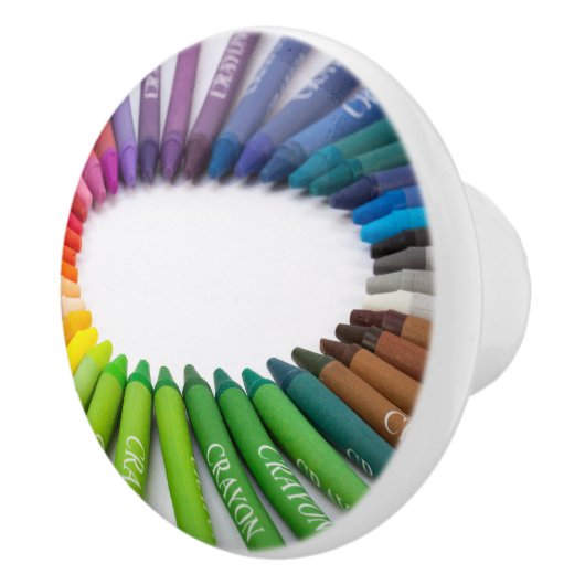 Bunte Kreidekrebse Keramikknauf (Rechts)