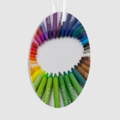 Bunte Kreidekrebse Ornament (Vorderseite)