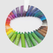 Bunte Kreidekrebse Ornament (Vorderseite)