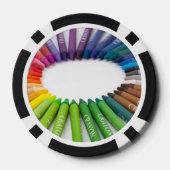 Bunte Kreidekrebse Pokerchips (Rückseite)