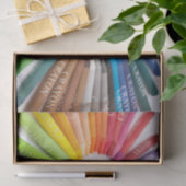 Bunte Kreidekrebse Seidenpapier (Geschenk)