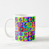 Bunte Kugeln Kaffeetasse (Links)