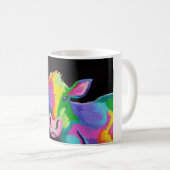 Bunte Kuh Kaffeetasse (VorderseiteRechts)