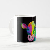 Bunte Kuh Kaffeetasse (Vorderseite Links)