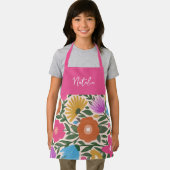 Bunte, kühne Osterflorals | Spring Kids Schürze (Insitu)