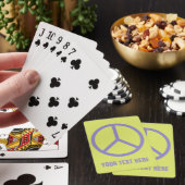 Bunte kundenspezifische Spielkarten des (In Situ)