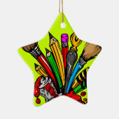 Bunte Kunst-Versorgungen Keramik Ornament (Rechts)