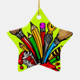 Bunte Kunst-Versorgungen Keramik Ornament