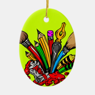 Bunte Kunst-Versorgungen Keramik Ornament