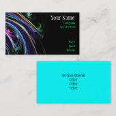 Bunte Kunst-Visitenkarte Visitenkarte (Vorne/Hinten)