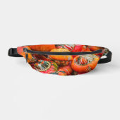 Bunte Kürbis Bauchtasche (Vorderseite)