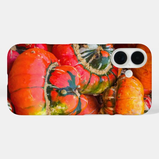 Bunte Kürbis Case-Mate iPhone Hülle (Rückseite (Horizontal))