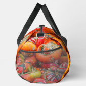 Bunte Kürbis Duffle Bag (Rechts)