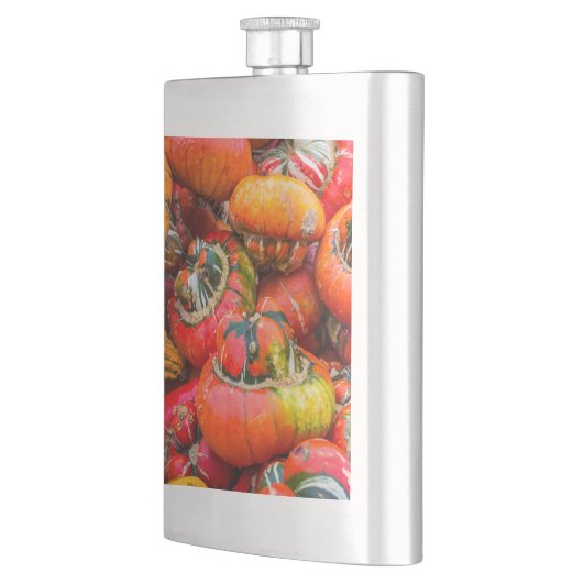 Bunte Kürbis Flachmann (Links)