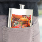 Bunte Kürbis Flachmann (Beispiel)