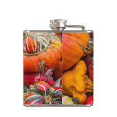 Bunte Kürbis Flachmann (Rückseite)