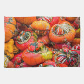 Bunte Kürbis Geschirrtuch (Horizontal)