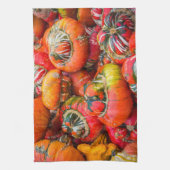 Bunte Kürbis Geschirrtuch (Vertikal)
