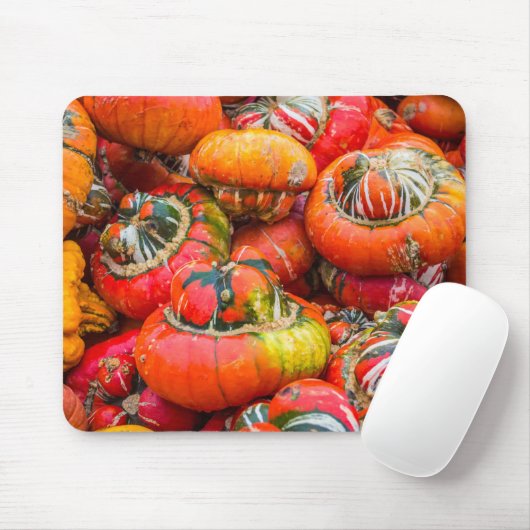 Bunte Kürbis Mousepad (Mit Mouse)