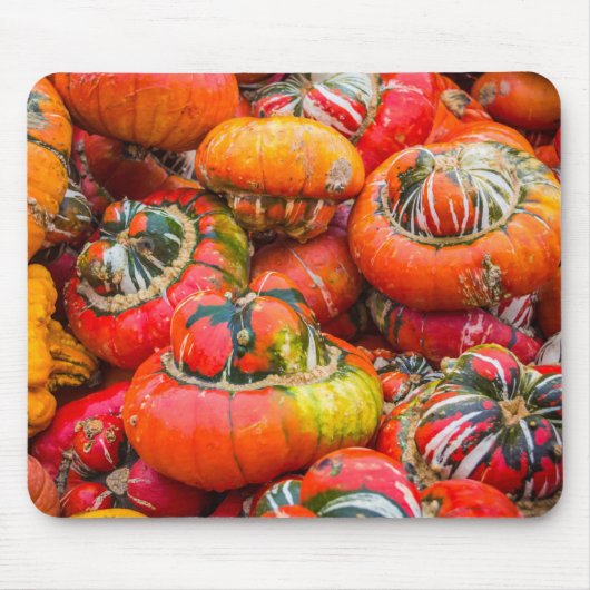Bunte Kürbis Mousepad (Vorne)