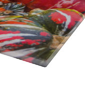 Bunte Kürbis Schneidebrett (Ecke)