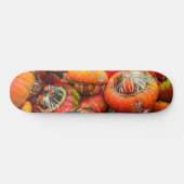 Bunte Kürbis Skateboard (Horizontal)