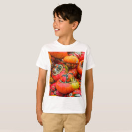 Bunte Kürbis T-Shirt