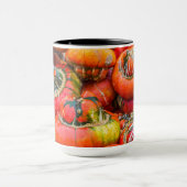 Bunte Kürbis Tasse (Zentrum)