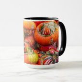 Bunte Kürbis Tasse (VorderseiteRechts)