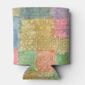 Bunte Landschaft - Paul Klee Dosenkühler (Rückseite)