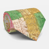 Bunte Landschaft - Paul Klee Krawatte (Gerollt)