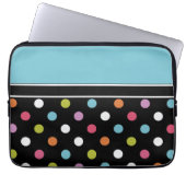 Bunte Laptop-Kasten-Tupfen Laptopschutzhülle (Vorderseite)