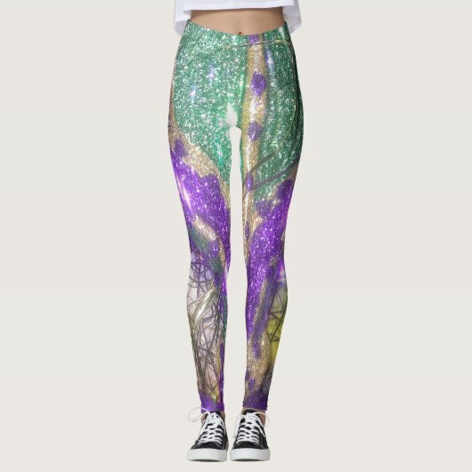 Bunte Leggings (Vorderseite)