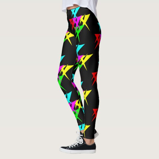 bunte Leggings der Form-90s (Links)