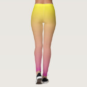 bunte Leggins (Rückseite)