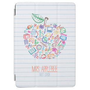 Bunte Lehrer-Apple iPad Abdeckung iPad Air Hülle