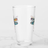 Bunte Libelle Glas (Rechts)