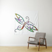 Bunte Libelle Wandteppich (Beispiel)