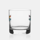 Bunte Libelle Whiskyglas (Links)
