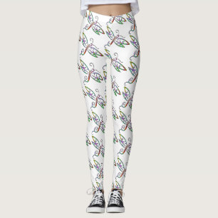 Bunte Libellen Leggings