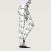 Bunte Libellen Leggings (Rechts)