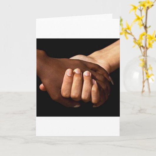 Bunte Liebe Karte (Gelbe Blume)