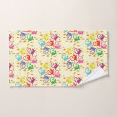 Bunte Lizards Badhandtuch Set (Handtuch)