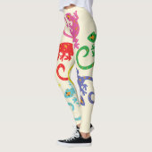Bunte Lizards Leggings (Links)