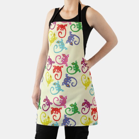 Bunte Lizards Schürze (InSitu)