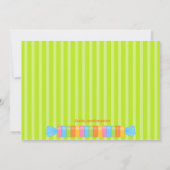 Bunte Lose der Einladung des Süßigkeits-Bonbon-16 (Rückseite)