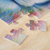Bunte Löwen Puzzle (Seite)