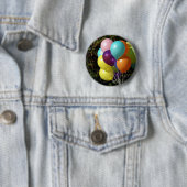 Bunte Luftballons Button (Beispiel)